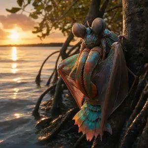 Bat + Mantis shrimp